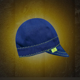 Giorgino easy-care welding cap is lightweight and machine washable.
