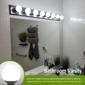 GIOVAR G25 LED globe bulb replaces 40W incandescent with cooler energy savings