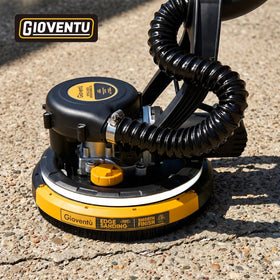 360-degree swivel head enables reach to corners and edges without repositioning