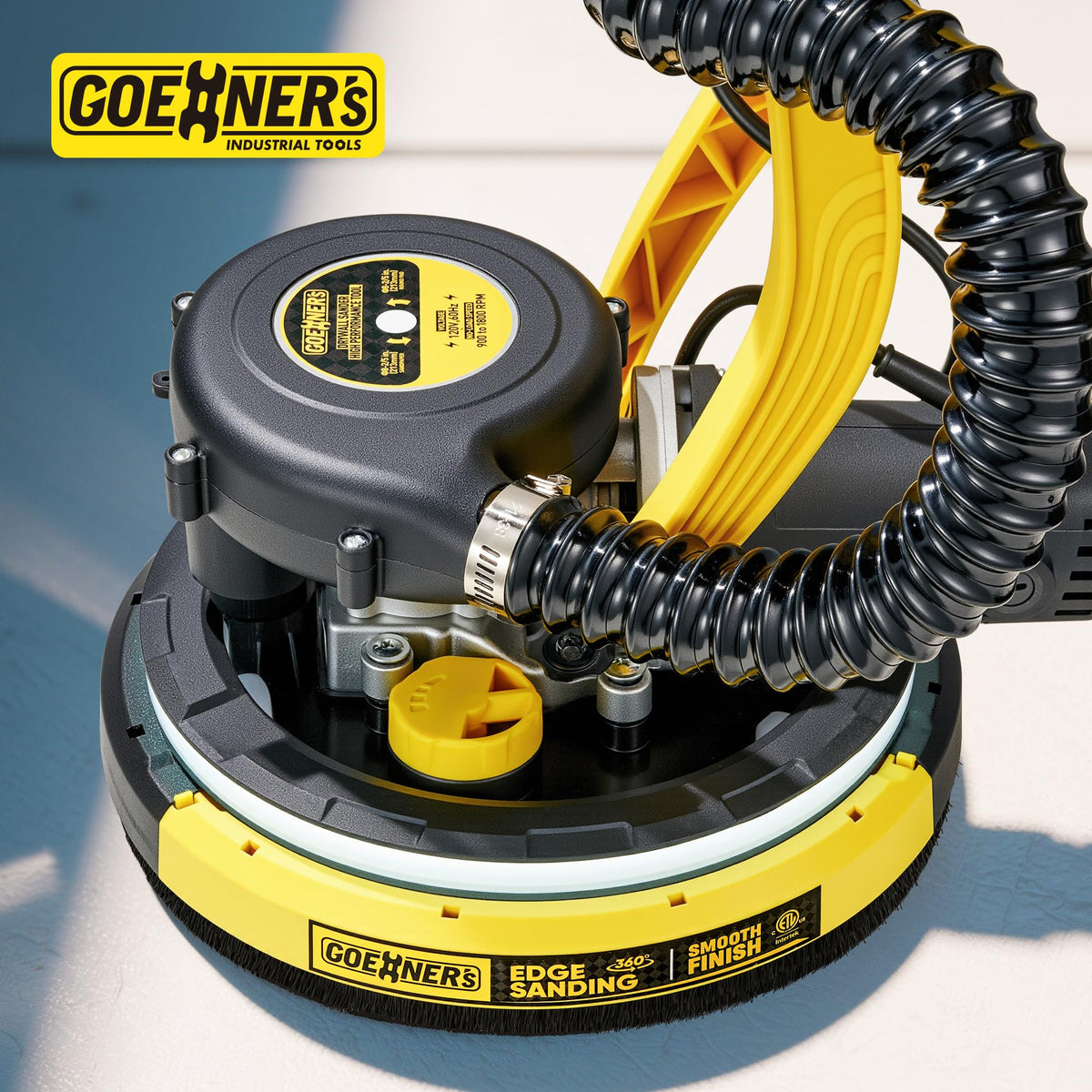 Gioventù drywall sander extending-handle reaches high ceilings with ease.