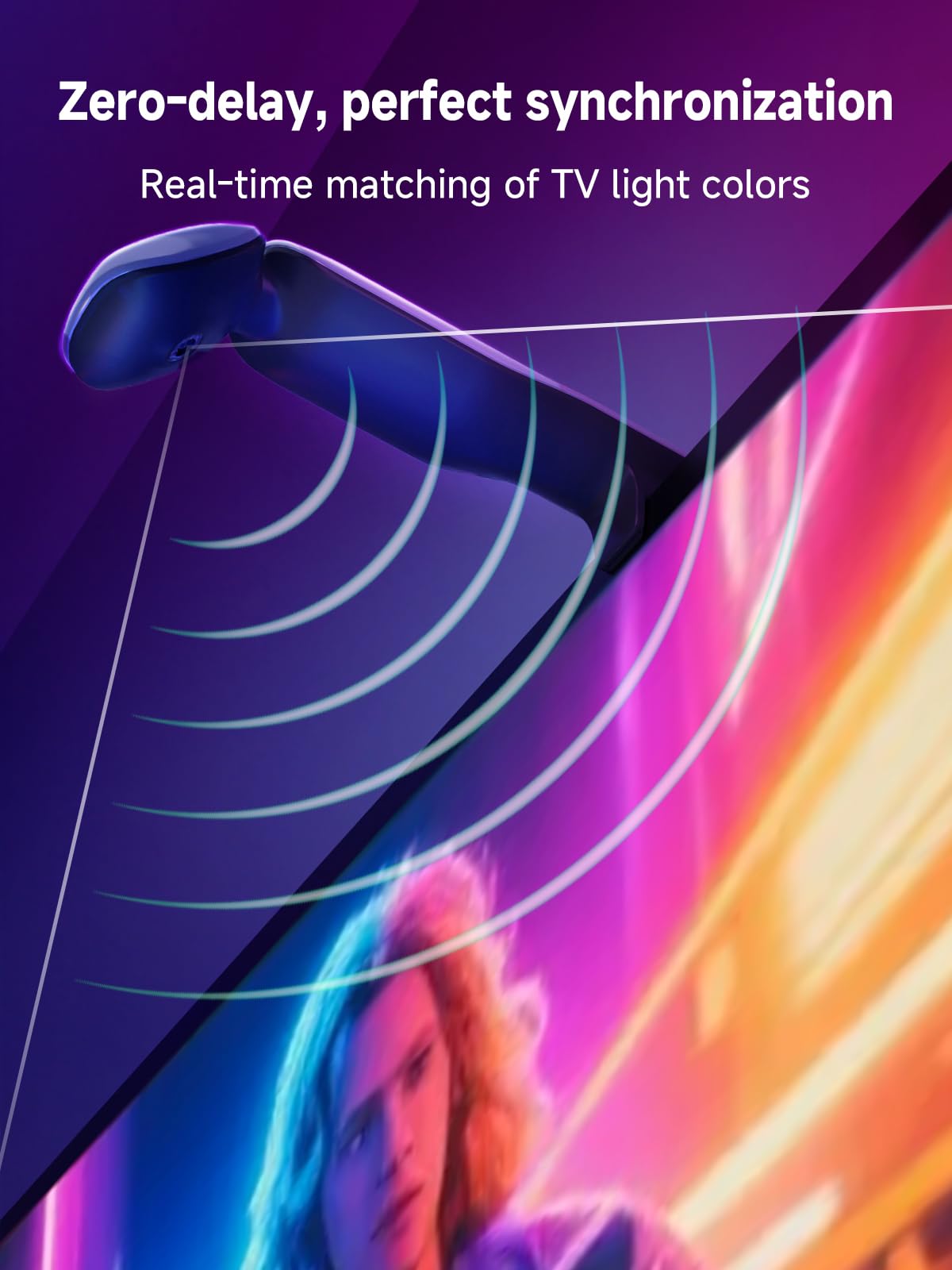 GIPOYENT lights sync to music for a dynamic, dance-friendly mood.