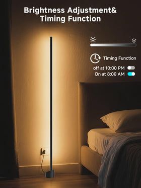 GIPOYENT lamp with remote control for quick mood lighting adjustments.