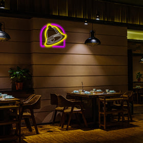 Gippro Taco Neon Sign dimmable brightness for mood lighting.
