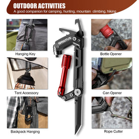 GIRIAITUS multitool includes screwdriver for quick fixes.