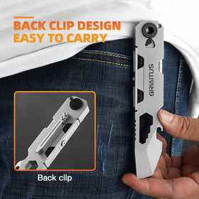 GIRIAITUS pocket clip enables easy carry and fast access