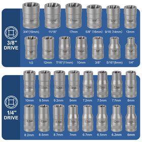 GIREORAN 1/4 and 3/8 inch adapters enable versatile tool compatibility