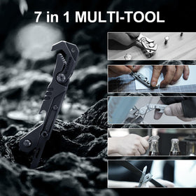 GIRIAITUS EDC multitool bottle opener and ruler for practical tasks.