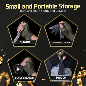GIRIAITUS one-handed folding design prioritizes safe operation.