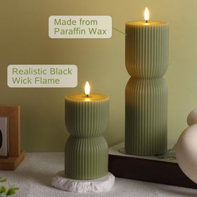 Girimax flameless safety design offering cozy glow for holidays and dinners