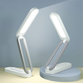 Giryuhd LED Desk Lamp battery-powered foldable design ideal for travel.