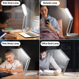 Giryuhd LED Desk Lamp two-pack provides extra lighting for shared spaces.