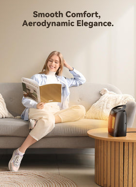 GiveBest space heater portable design with handle enables warmth anywhere