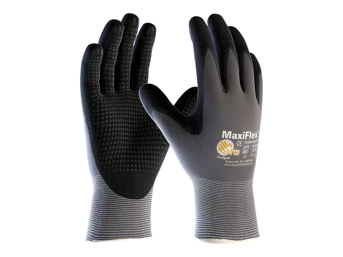 Givenchy PIP 34-844 XL MaxiFlex Endurance glove coating detail resists wear