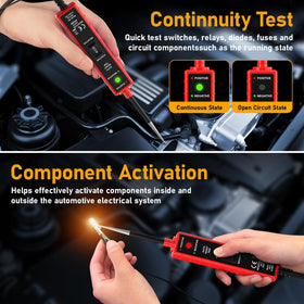 GIVEYHOM continuity testing checks fuses, relays, and connections
