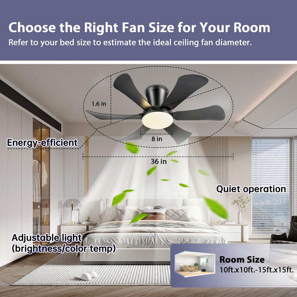 GJeg reversible copper motor supports efficient airflow in summer and winter.