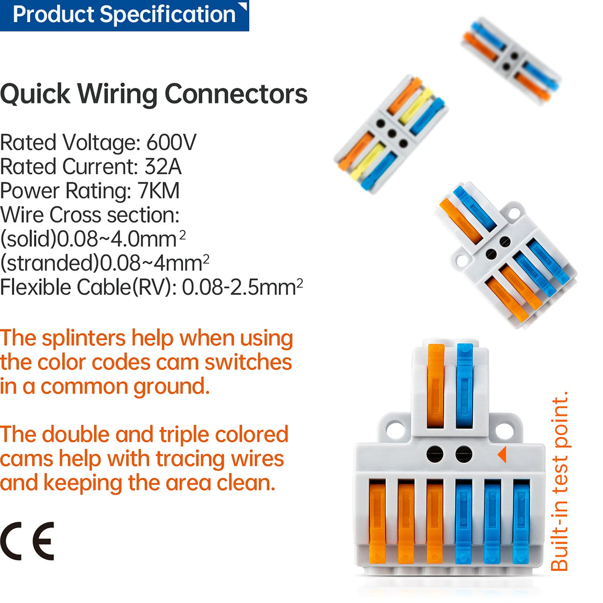 GKEEMARS M3 screw fixation holes support secure mounting.