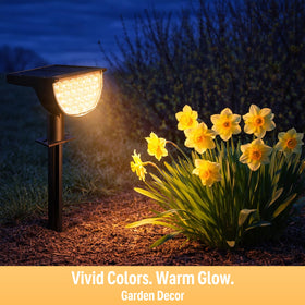 GKGG solar lights ABS durable material built for outdoor use