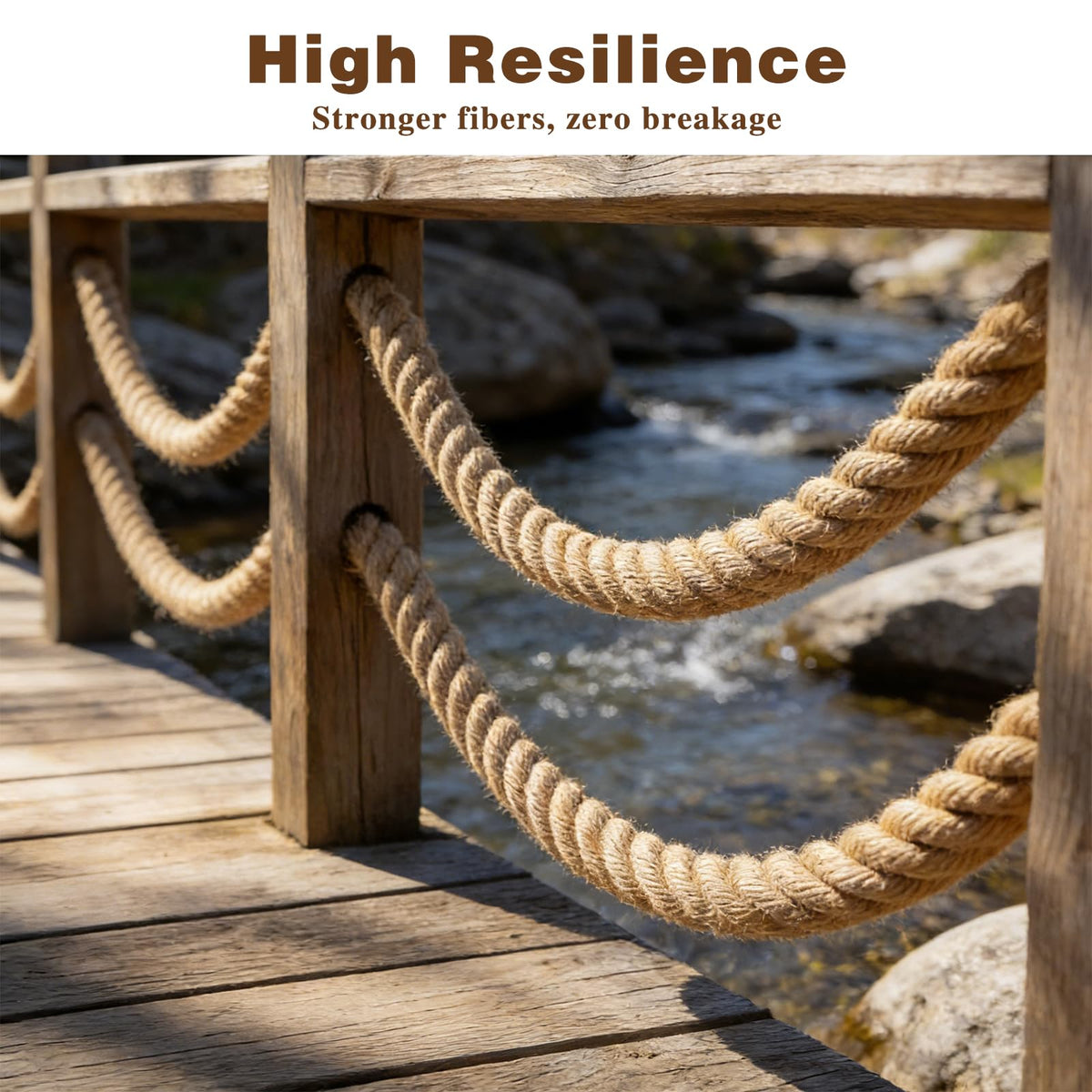 GKMAJKMB heavy-duty rope showing strength for rugged tasks.