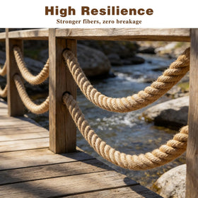 GKMAJKMB heavy-duty rope showing strength for rugged tasks.