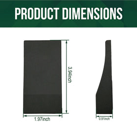 GKOLED post and fence accent light adds safety and ambience along fences.