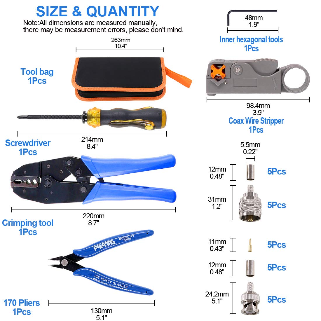 Glarks coaxial wire stripper enables clean, reliable wire prep