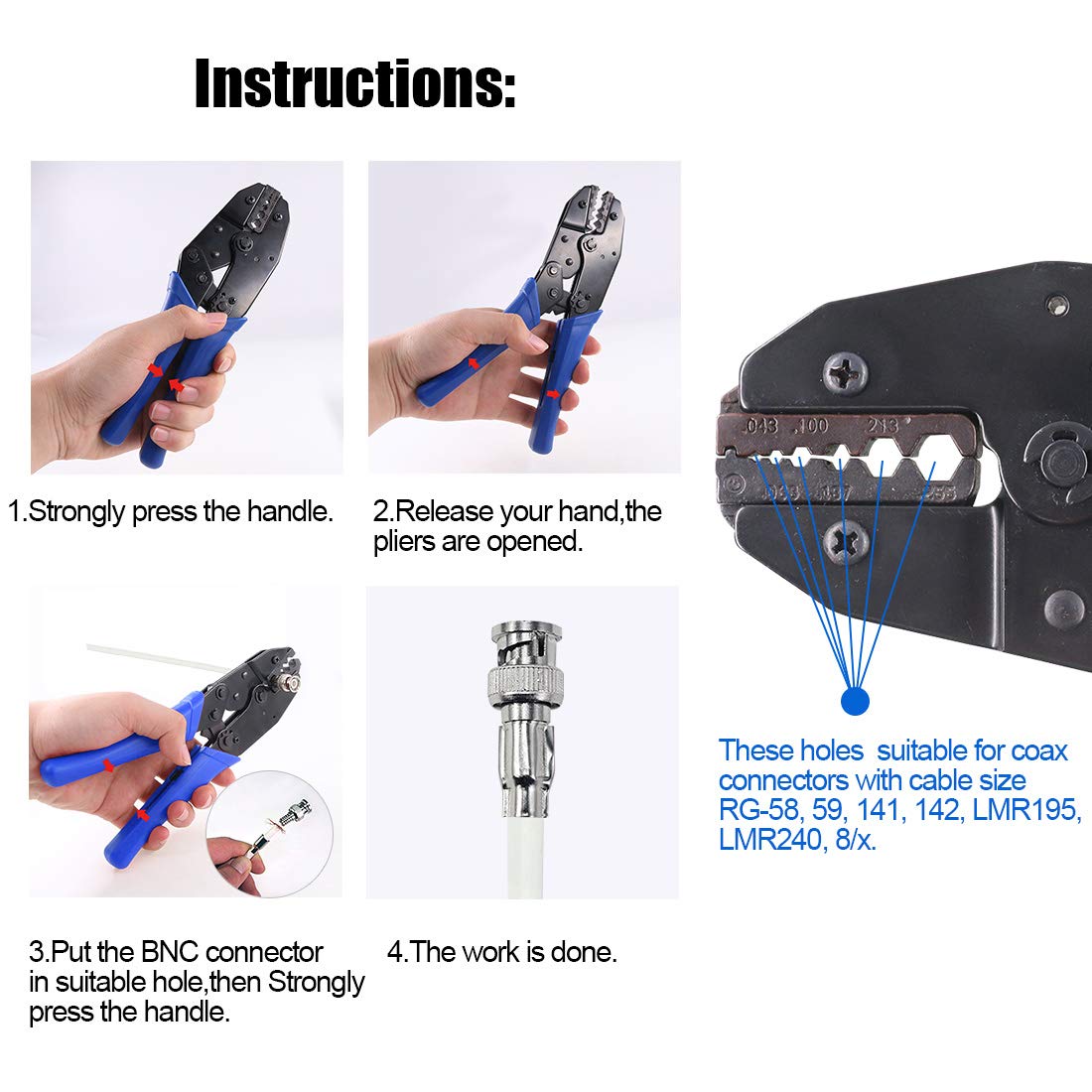 Glarks Phillips screwdriver included for tight, precise assembly