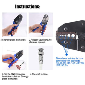 Glarks Phillips screwdriver included for tight, precise assembly