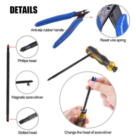Glarks UHF crimp male connector for versatile coax assembly