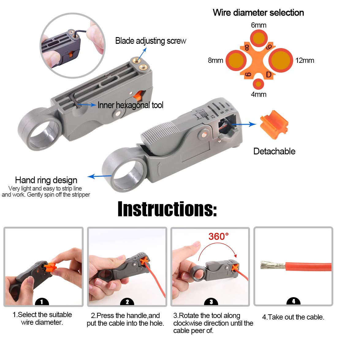 Glarks wire cutters provide clean cuts with minimal distortion