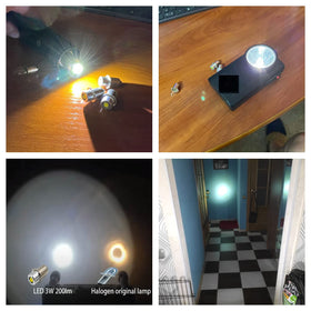 GLGYCB P13.5S PR2 LED bulb compatibility chart with C&D cell flashlights.