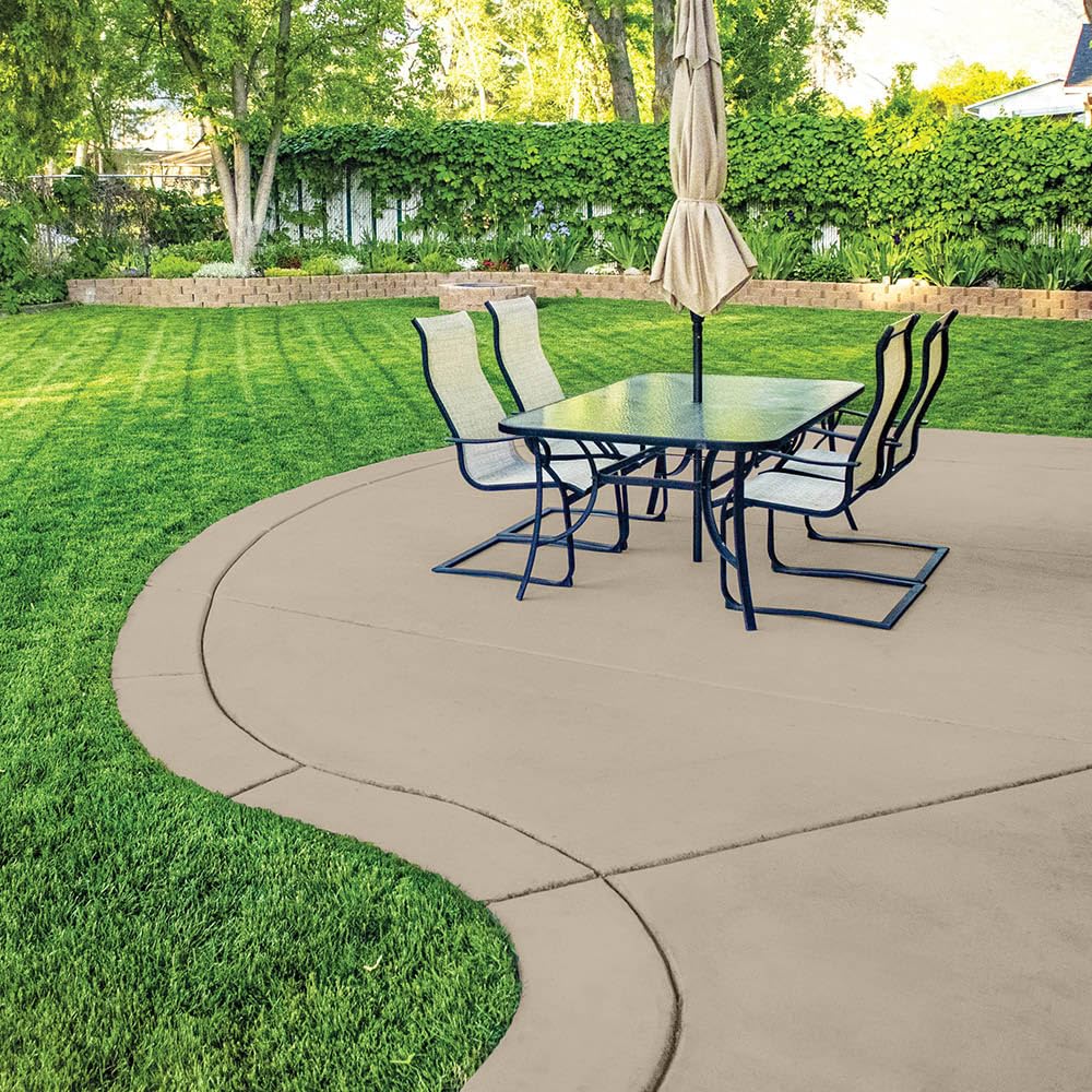 Glidden Cool Surface Technology visual showing cooler surface effect for hot outdoor areas.
