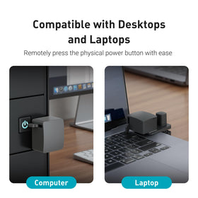 Compact Fingerbot design highlighting space-saving form for IT setups