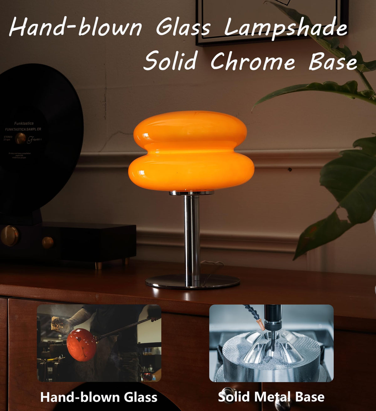 Stepless dimmable G9 LED bulb included for customizable mood
