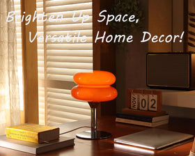 Retro-inspired Glivpny lamp suitable as a thoughtful housewarming gift