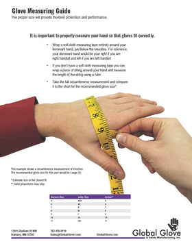 Global Glove PUG-17-L-12 puncture and abrasion resistance for protection