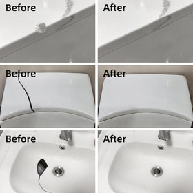 Globalcom Tub Repair Kit Application: 1:1 mix process for easy use.