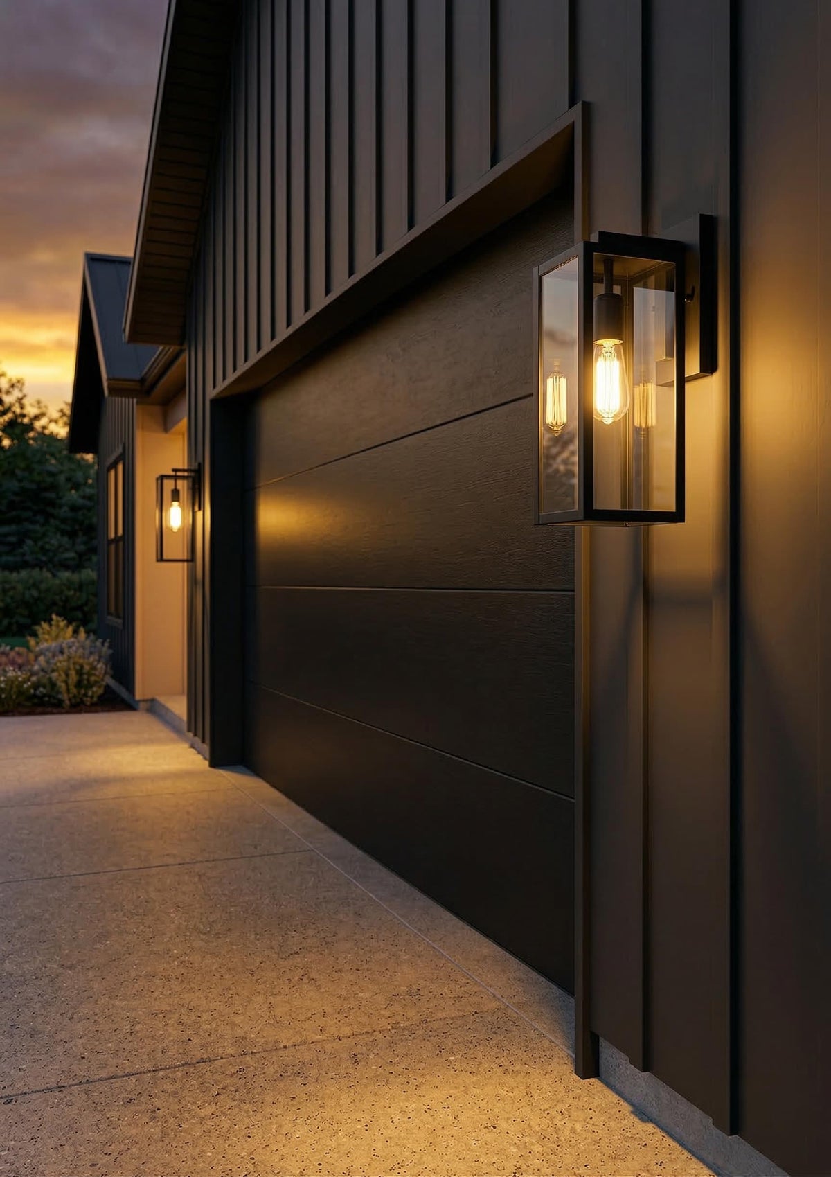 Globe Electric 44176 garage and entryway lighting with quick bulb swaps