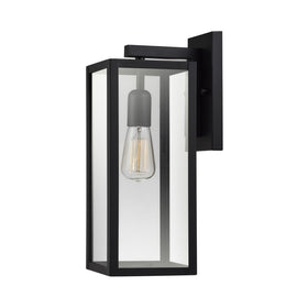 Globe Electric 44176 matte black frame for modern exteriors with durable illumination