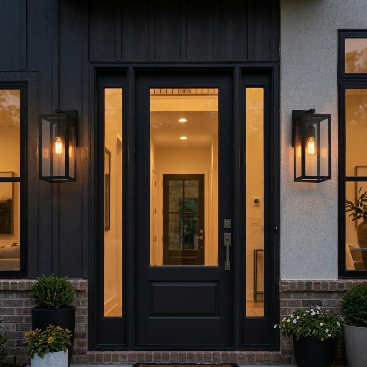Globe Electric 44176 weather-resistant design suited for outdoor and indoor walls