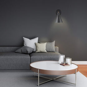 Globe Electric 51725 matte black finish adds contemporary style.