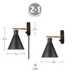 Globe Electric 51725 includes mounting hardware for quick setup.