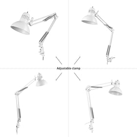 Globe Electric 52847 white glossy finish with nickel accents