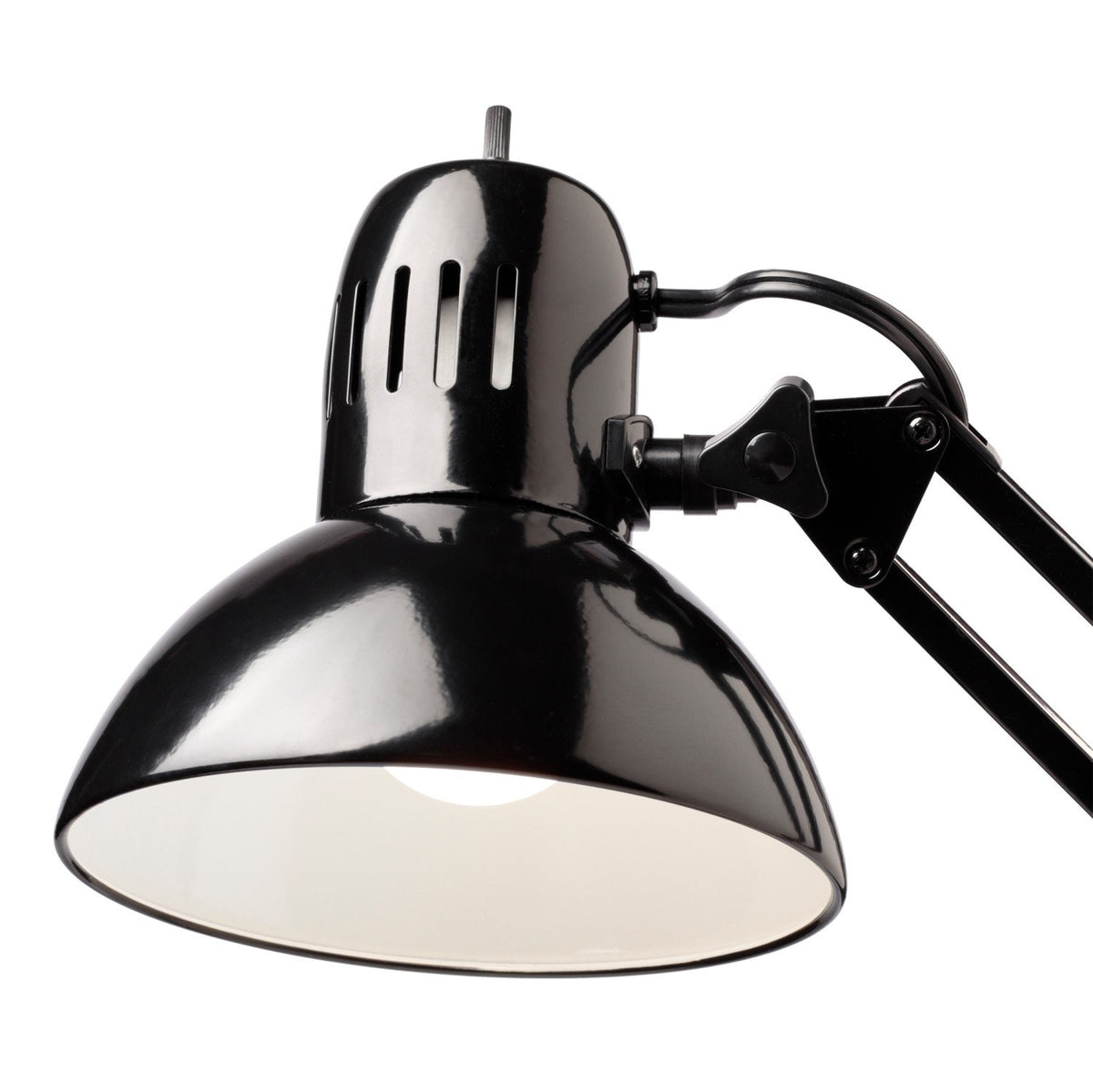 6-foot cord on Globe Electric Architect lamp enables flexible placement away from outlets.