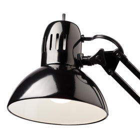 6-foot cord on Globe Electric Architect lamp enables flexible placement away from outlets.
