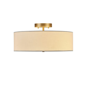 Globe Electric durable brass finish resists tarnish over time.