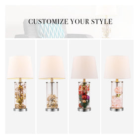 Globe Electric Maya fillable base for petals, shells, or seasonal decor