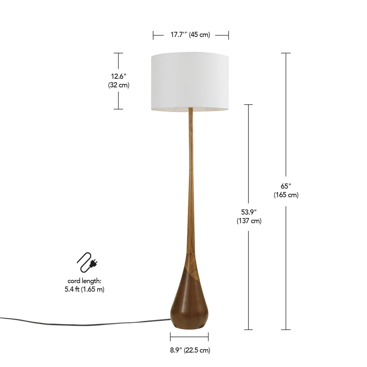 Harrington lamp in a living room setup for ambient lighting