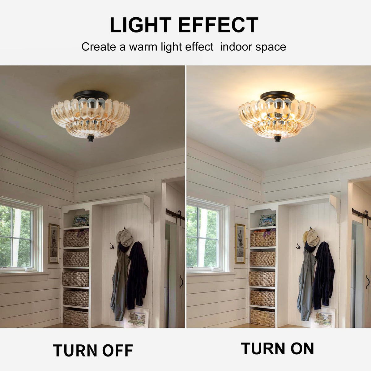 GloMuse hardware included for quick, easy installation