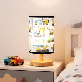 Glooglitter lamp in a dimmed warm light setting for relaxing evenings.