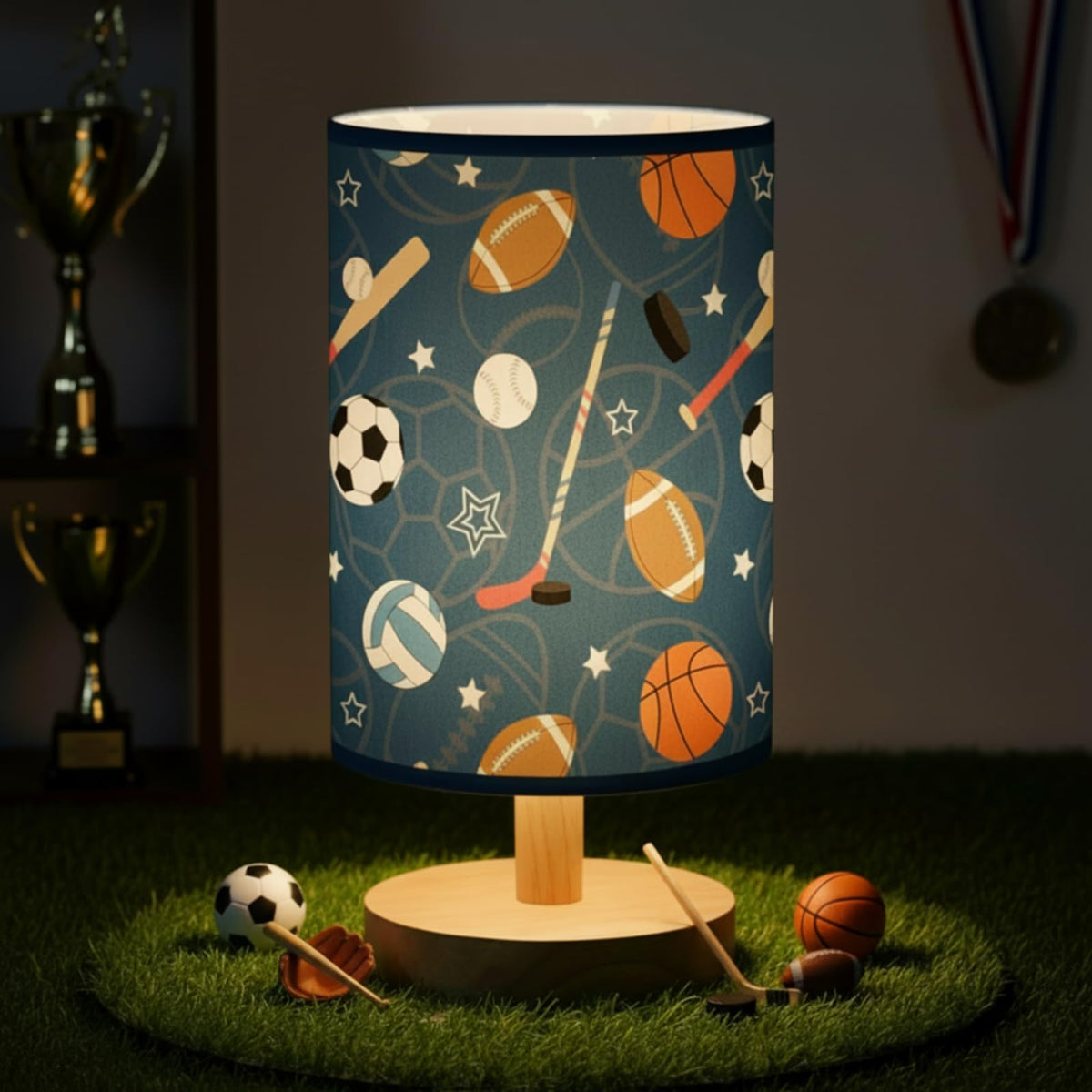 Glooglitter LED bulb delivers soft light with low heat and energy efficiency.